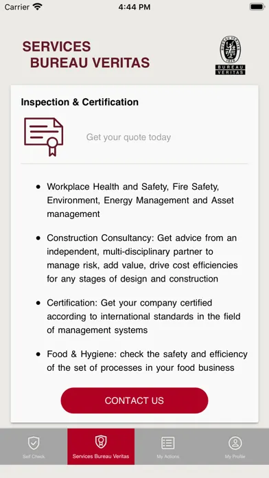 iCheck - Bureau Veritas Screenshots