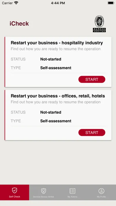 iCheck - Bureau Veritas Screenshots