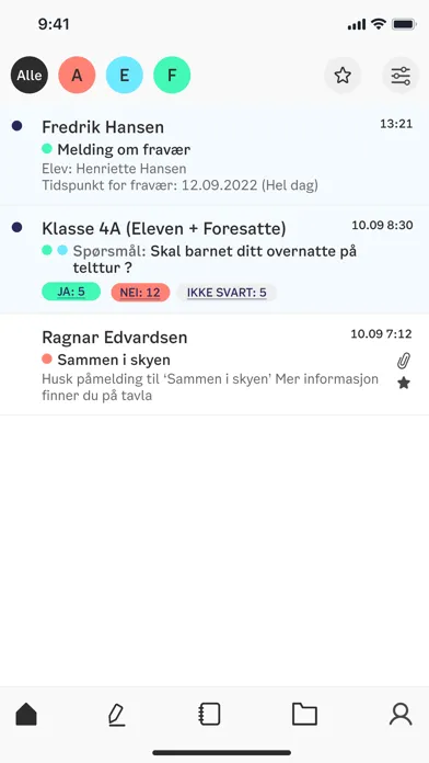 Skolemelding elev og ansatt স্ক্রিনশট