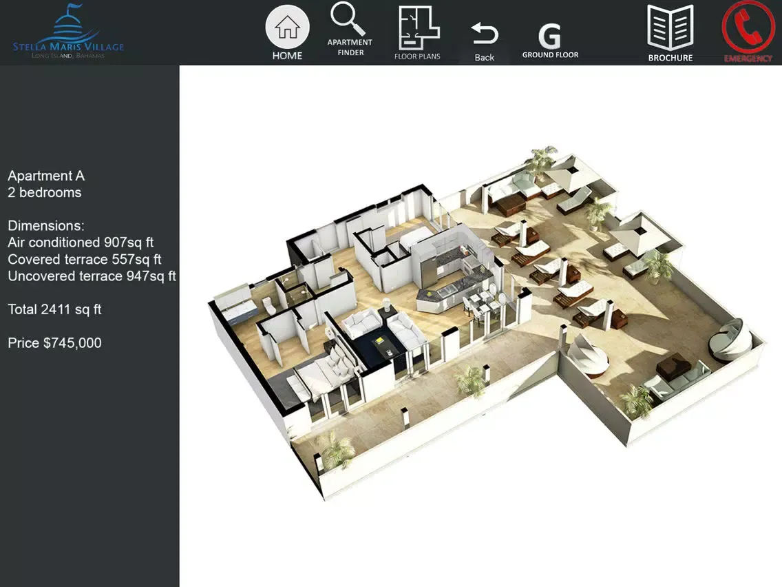 تصاویر Stella Maris Village iPad 