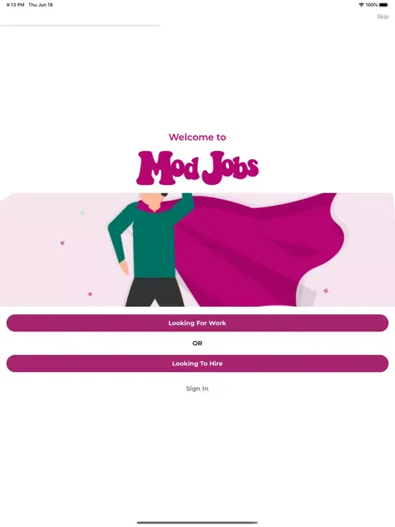 ModJobs iPad  سکرین شاٹس