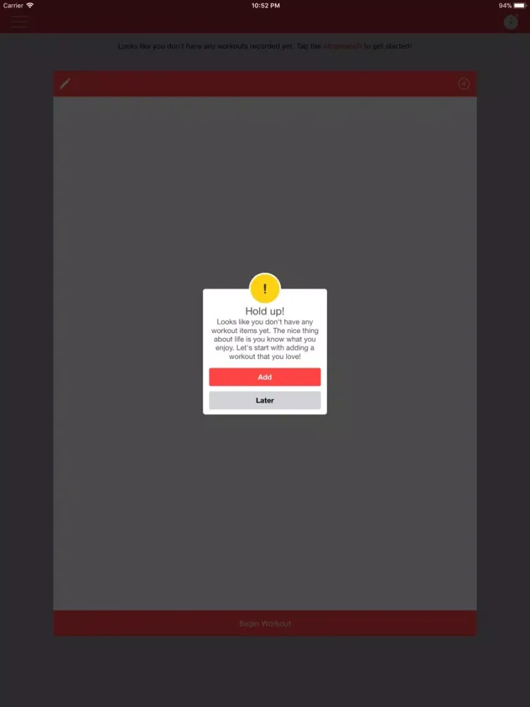 Скриншоты Workout Playlist Pro iPad 