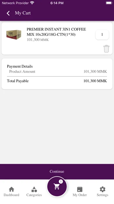Screenshot di 1 Stop Mart Dine Zay