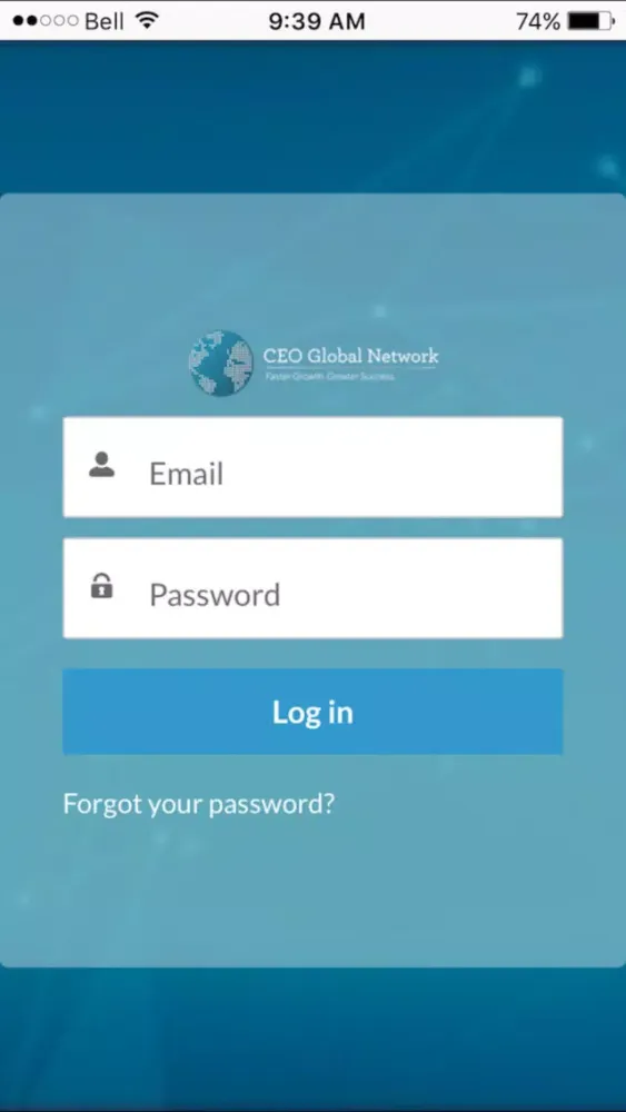 Capturas de tela do CEO Global Network Member App