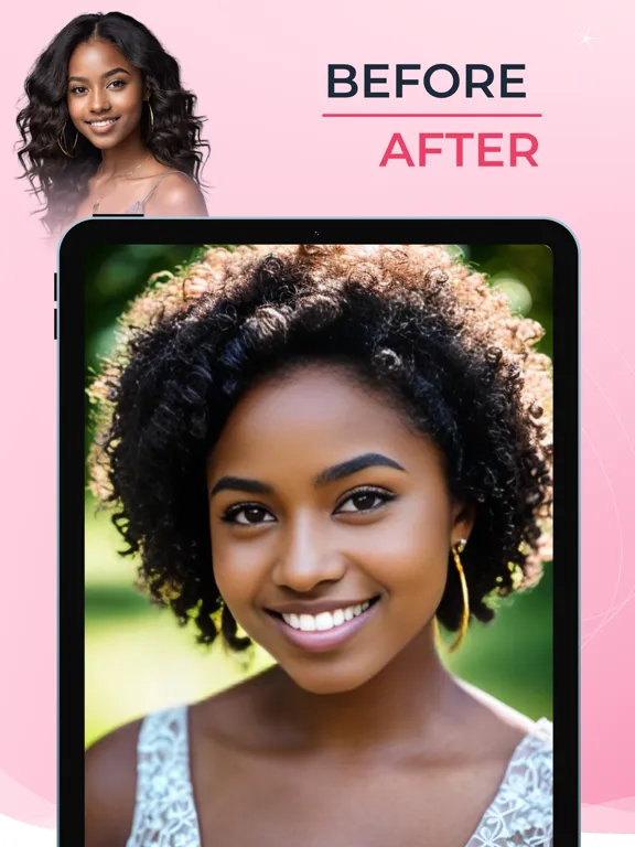 BrideLook AI: Hair Designer iPad  Screenshots
