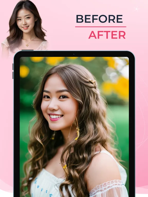 BrideLook AI: Hair Designer iPad  Screenshots