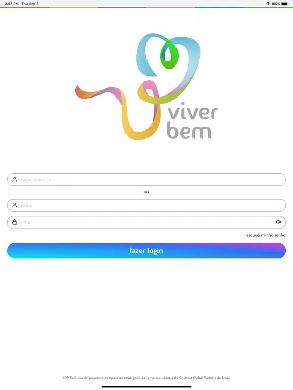 Viver Bem - EAP iPad  Ekran Görüntüleri