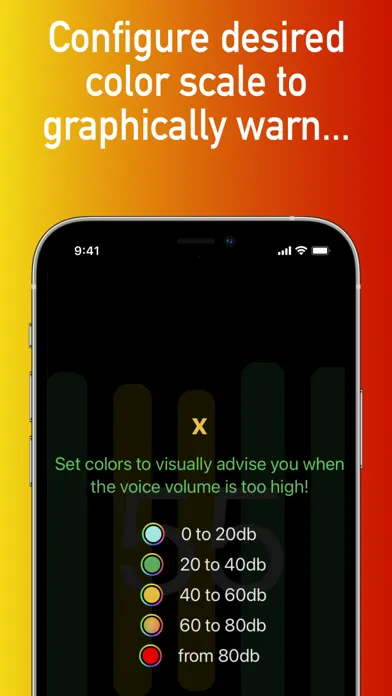 Speaking Loud Alert Screenshots