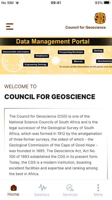 Council for Geoscience應用截圖