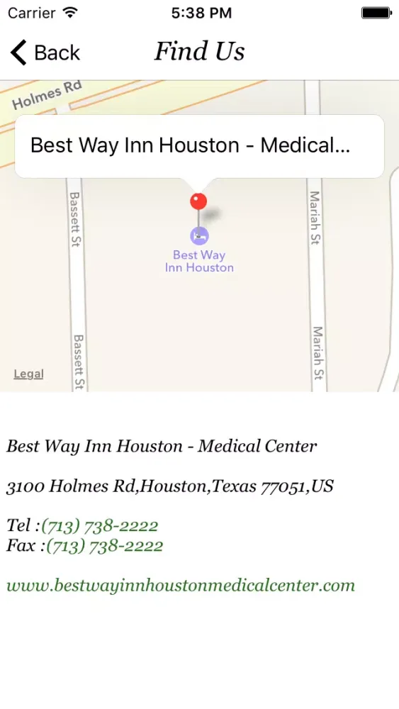 Best Way Inn Houston Medical Center应用截图