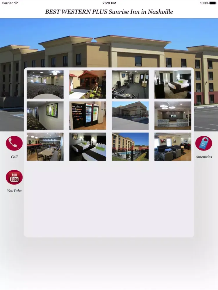 BWP Sunrise Inn Nashville iPad 应用截图