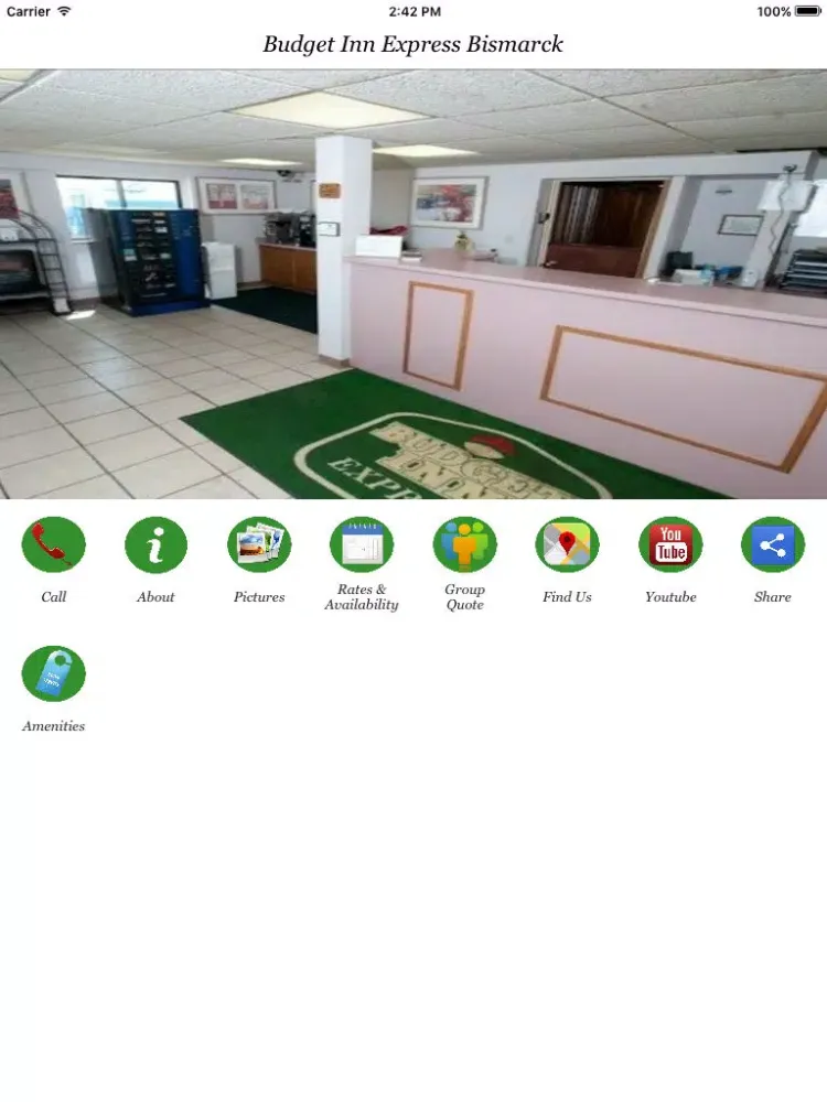 Screenshot di Budget Inn Express Bismarck iPad 