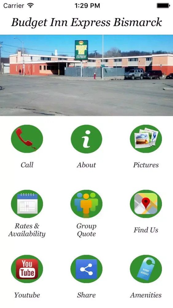 Screenshot di Budget Inn Express Bismarck