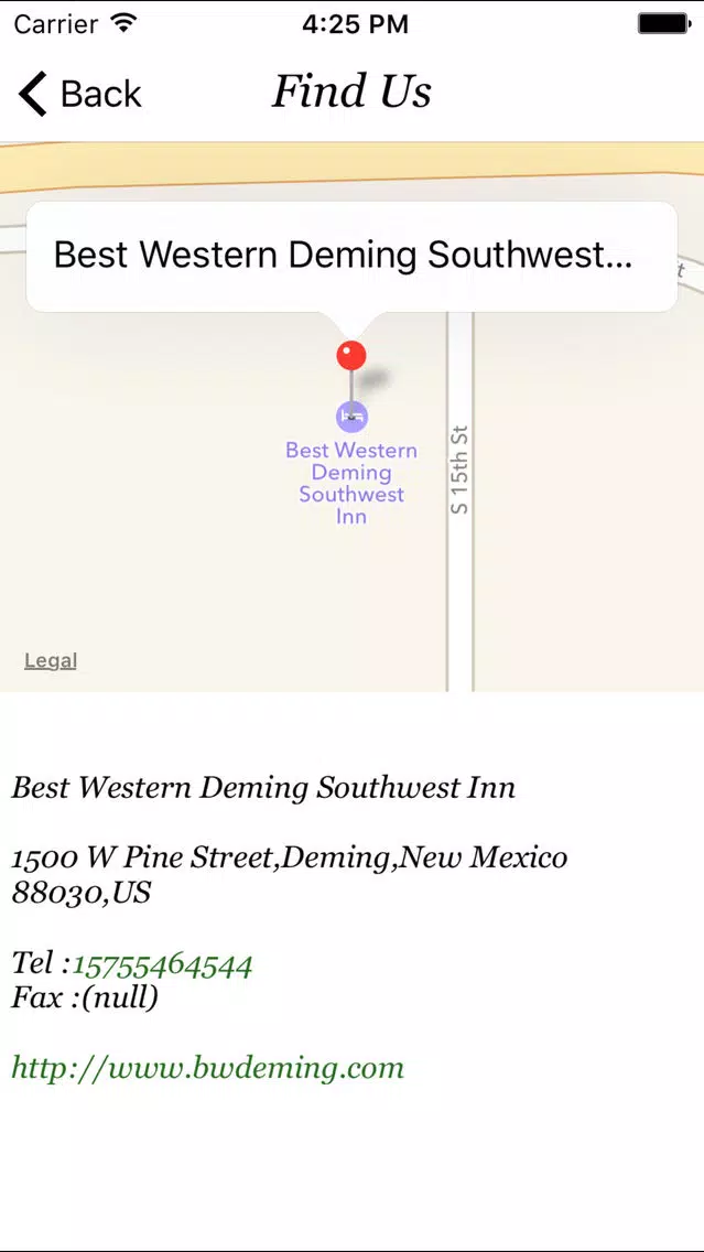 Captures d'écran de Best Western Deming Southwest Inn