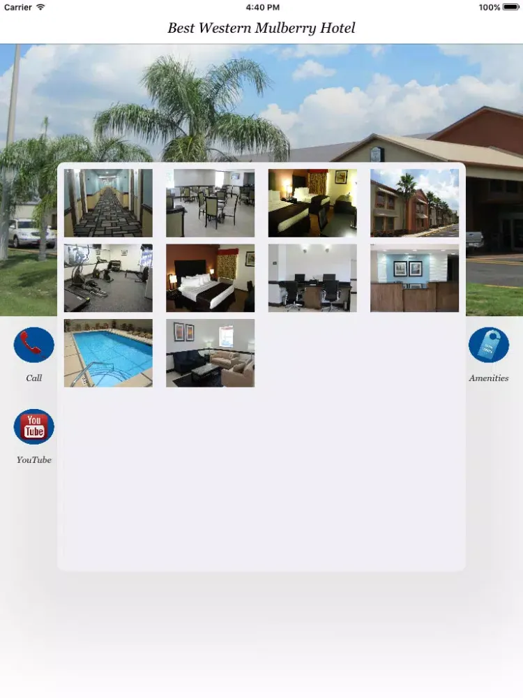 ภาพหน้าจอของ Best Western Mulberry Hotel iPad 