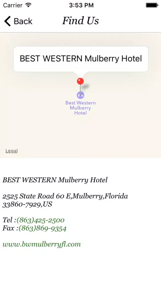 ภาพหน้าจอของ Best Western Mulberry Hotel
