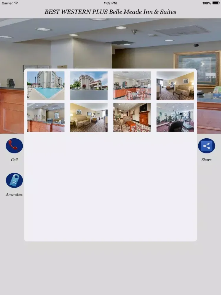 Ảnh chụp màn hình của BEST WESTERN PLUS Belle Meade Inn & Suites iPad 