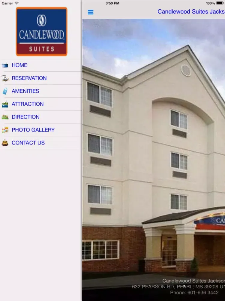 تصاویر Candlewood Suites Jackson iPad 