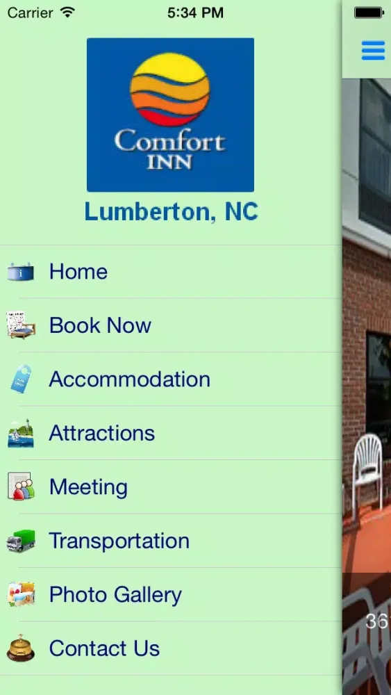 Zrzuty ekranu Comfort Inn Lumberton,NC