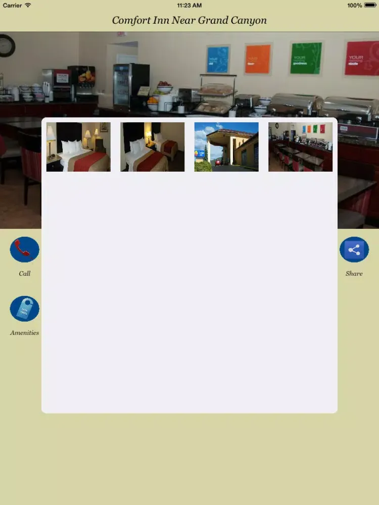 Comfort Inn Near Grand Canyon iPad  স্ক্রিনশট