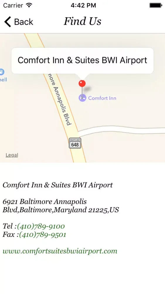 Comfort Inn & Suites BWI Airport Screenshots