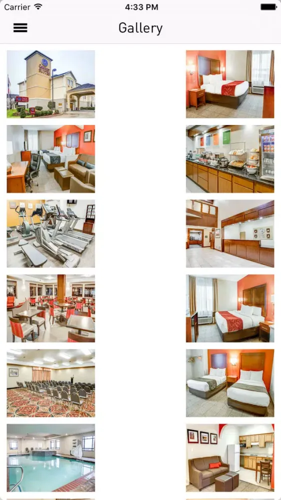 Tangkapan skrin Comfort Suites Tyler TX