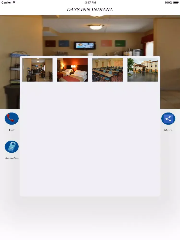 Скриншоты DAYS INN INDIANA iPad 
