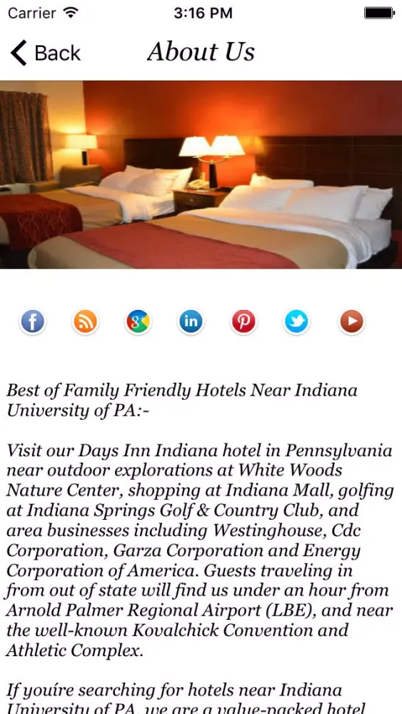 Скриншоты DAYS INN INDIANA