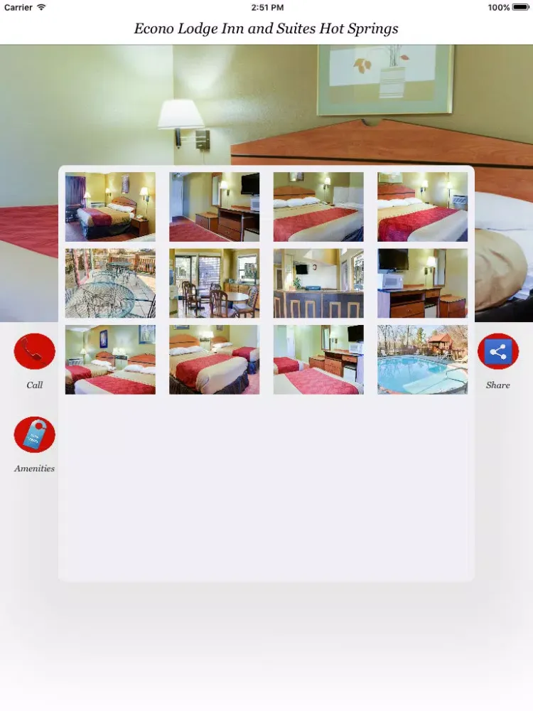 Econo Lodge Inn and Suites Hot Springs iPad  Ekran Görüntüleri