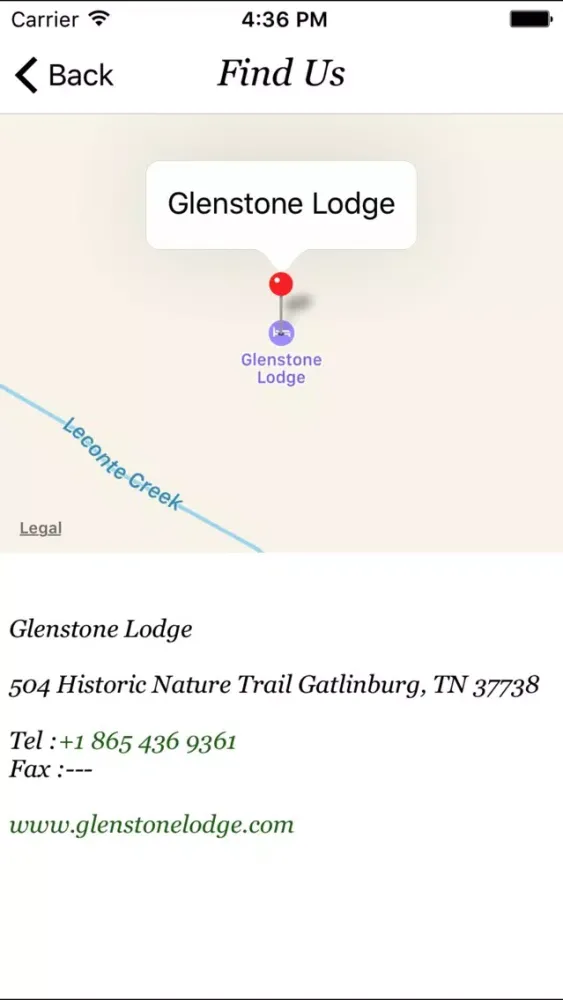 Screenshot di Glenstone Lodge