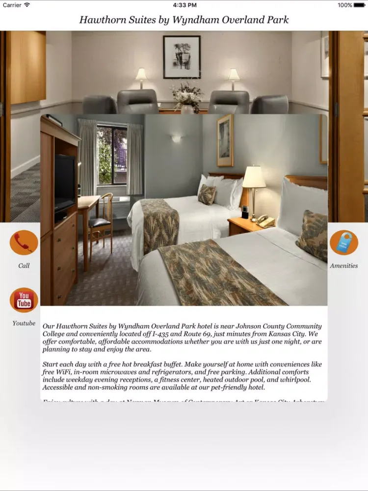 صور HWS By Wyndham Overland Park iPad 