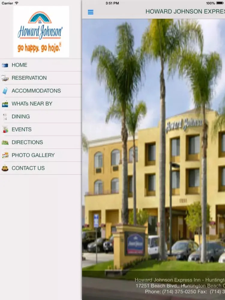 Скриншоты HOWARD JOHNSON EXPRESS INN iPad 
