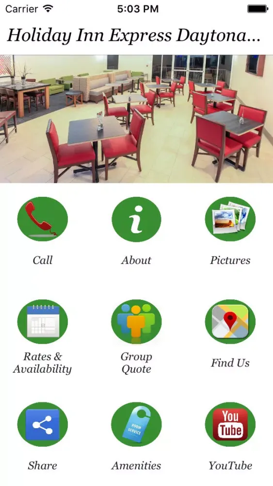Zrzuty ekranu Holiday Inn Express Daytona Beach