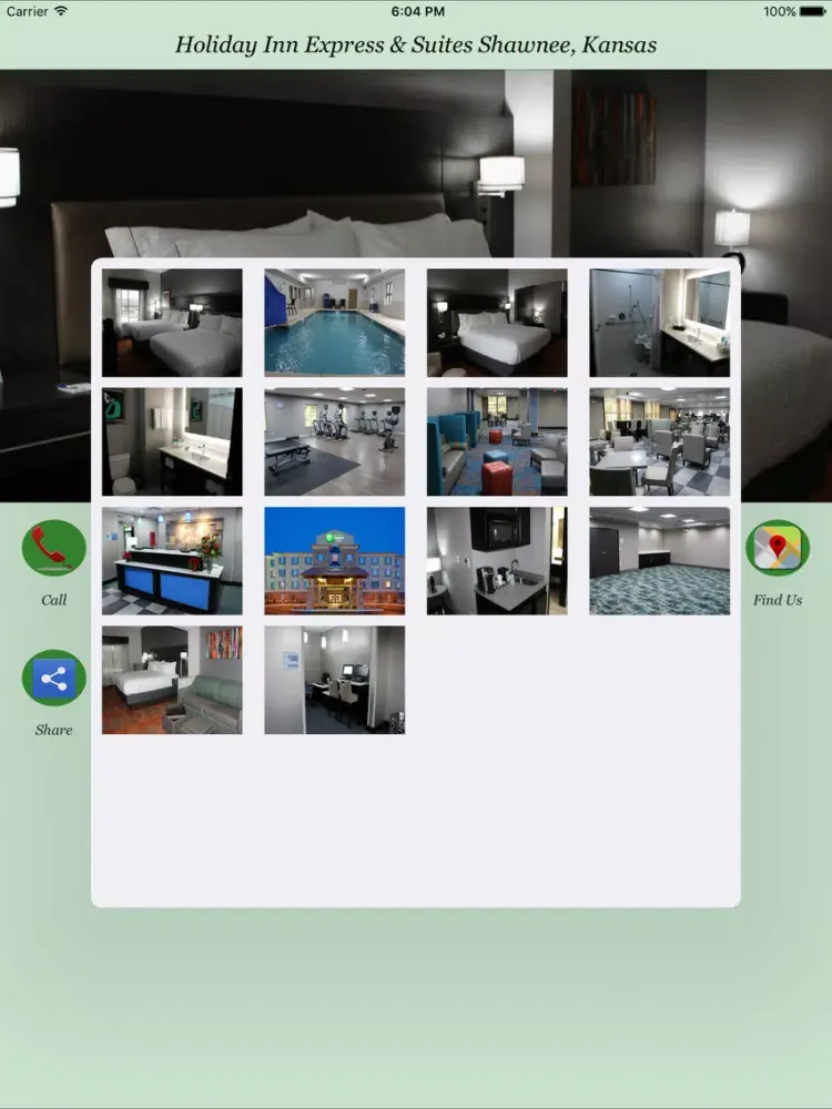 ภาพหน้าจอของ Holiday Inn Express & Suites Shawnee iPad 