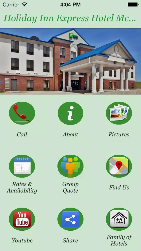 Holiday Inn Express Hotel McPherson 스크린샷