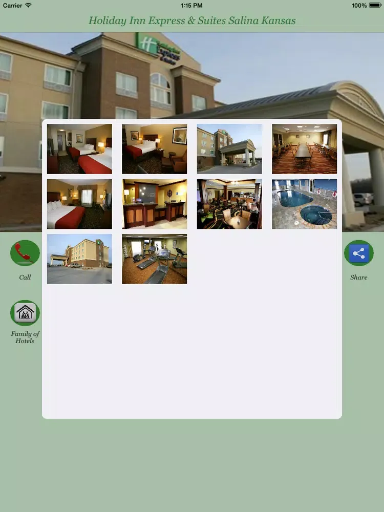 Holiday Inn Express & Suites Salina iPad  Screenshots