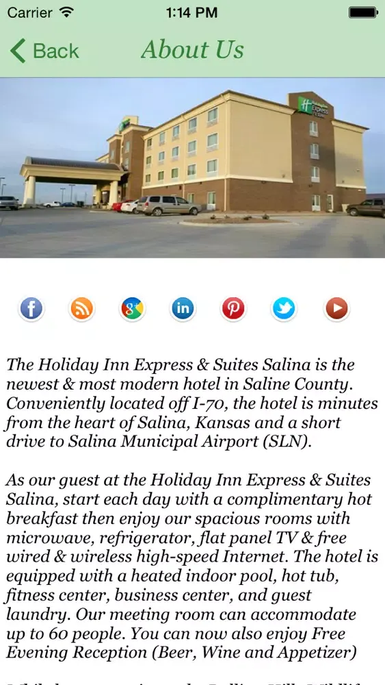 Holiday Inn Express & Suites Salina Screenshots