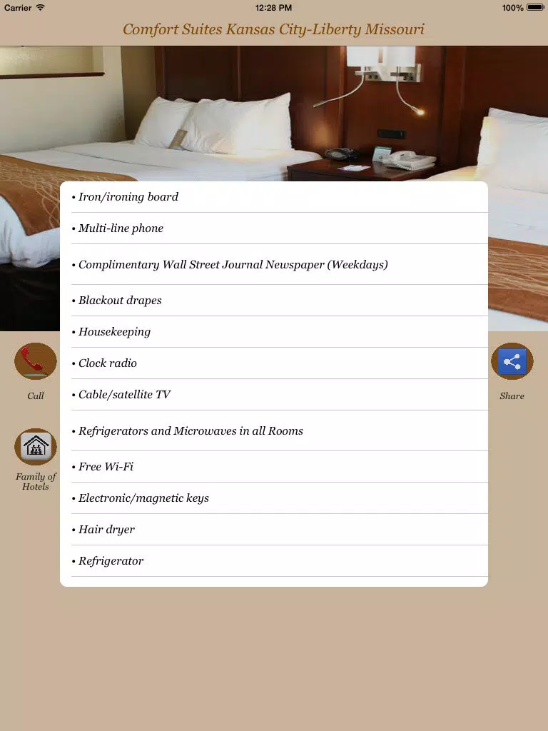 صور Comfort Suites Kansas City Liberty Missouri iPad 