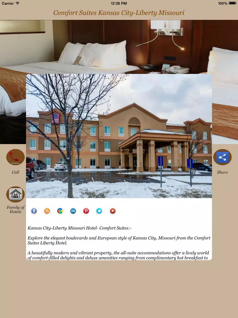 صور Comfort Suites Kansas City Liberty Missouri iPad 