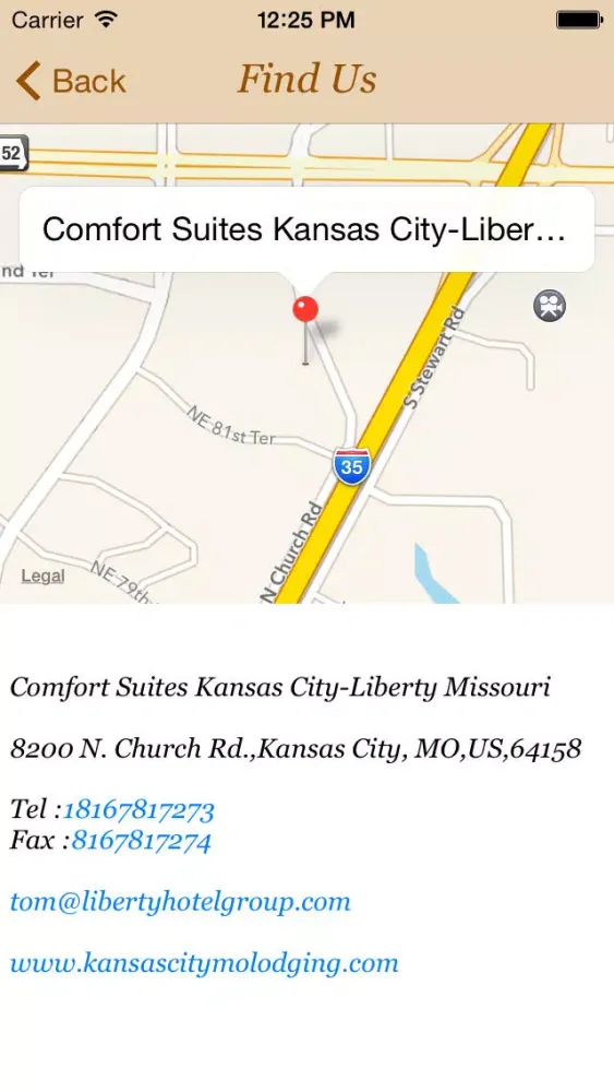 Comfort Suites Kansas City Liberty Missouri 스크린샷