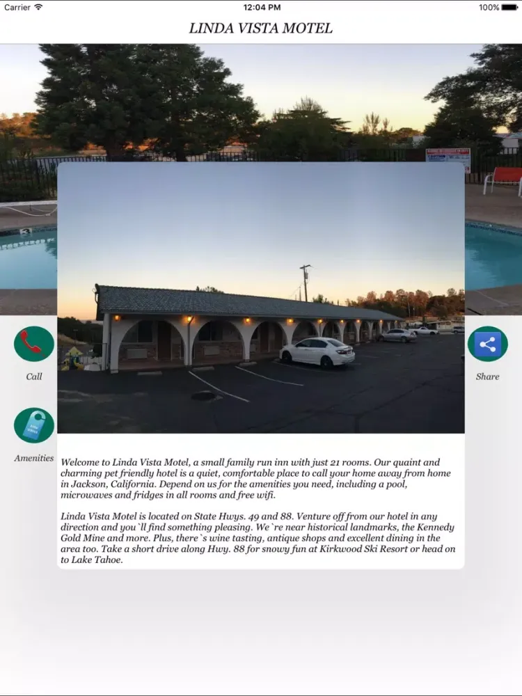 Capturas de pantalla de Linda Vista Motel iPad 