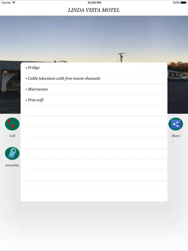Capturas de pantalla de Linda Vista Motel iPad 