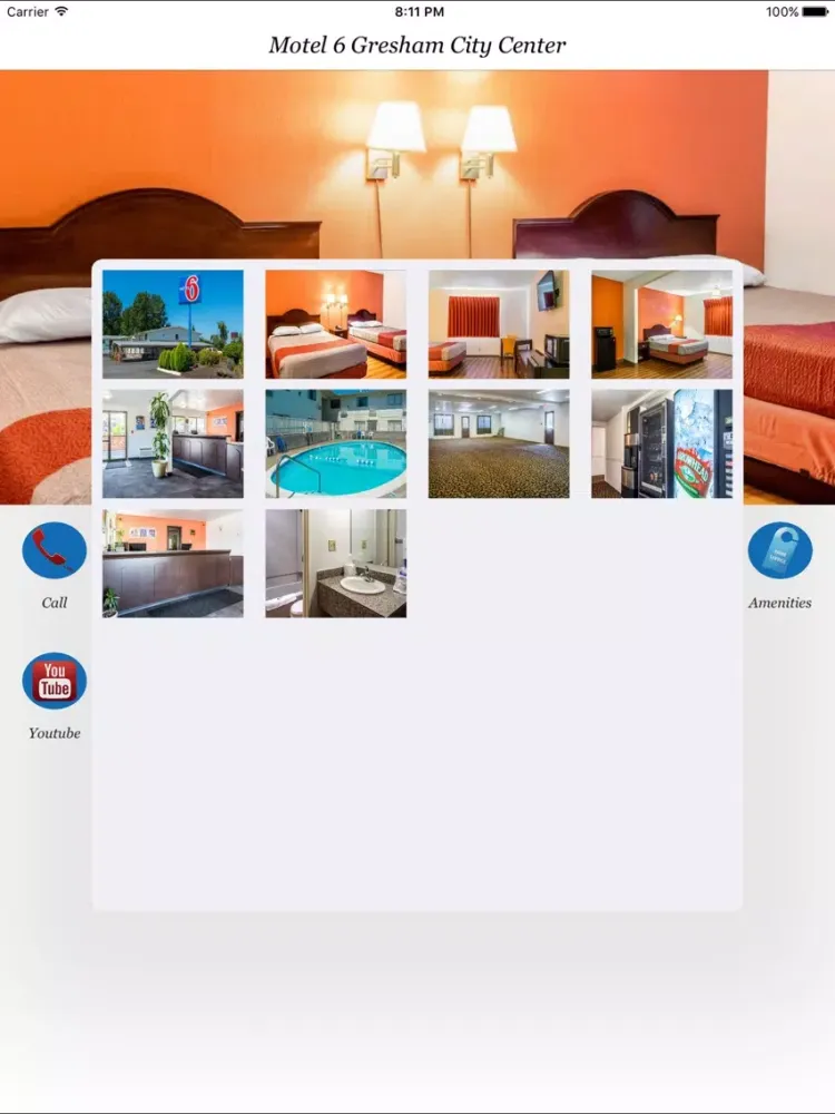 Скриншоты Motel 6 Gresham City Center iPad 