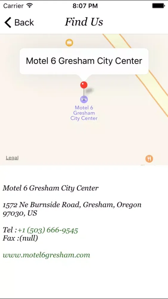 Скриншоты Motel 6 Gresham City Center