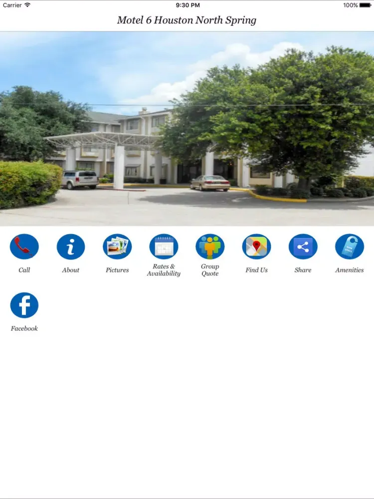 Screenshot di Motel 6 Houston North Spring iPad 
