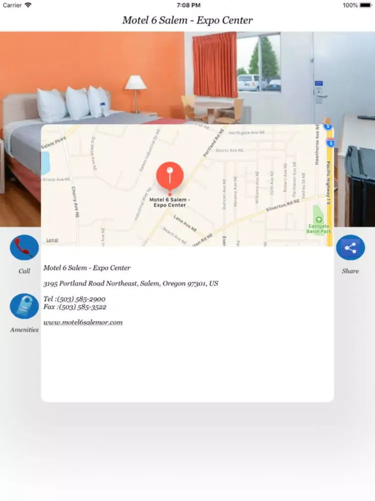 Motel 6 Salem - Expo Center iPad  Screenshots