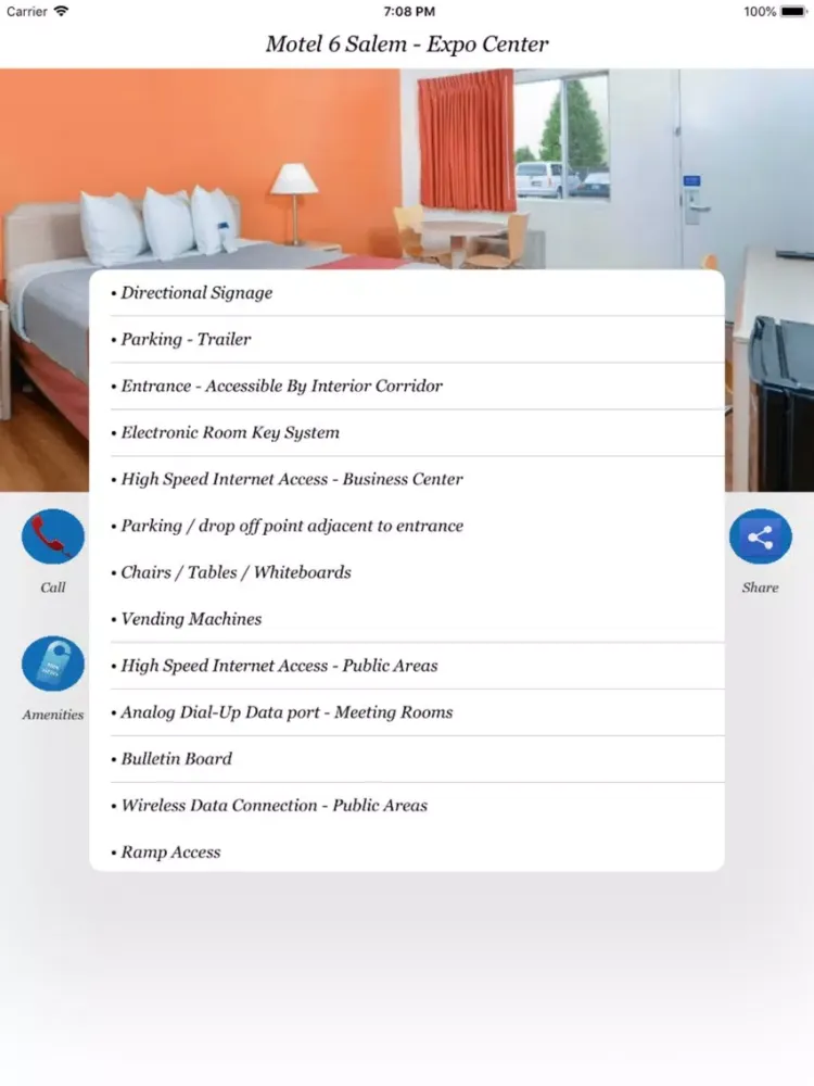 Motel 6 Salem - Expo Center iPad  Screenshots