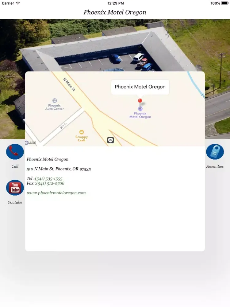 Captures d'écran de Phoenix Motel Oregon iPad 