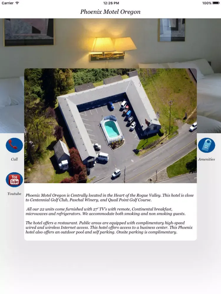 Captures d'écran de Phoenix Motel Oregon iPad 