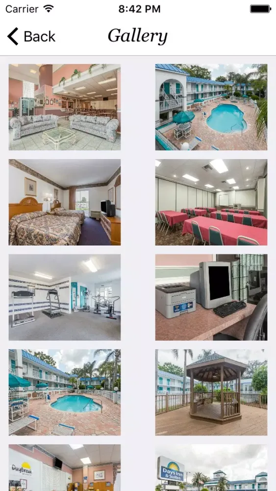Captures d'écran de Days Inn and Suites Port Richey